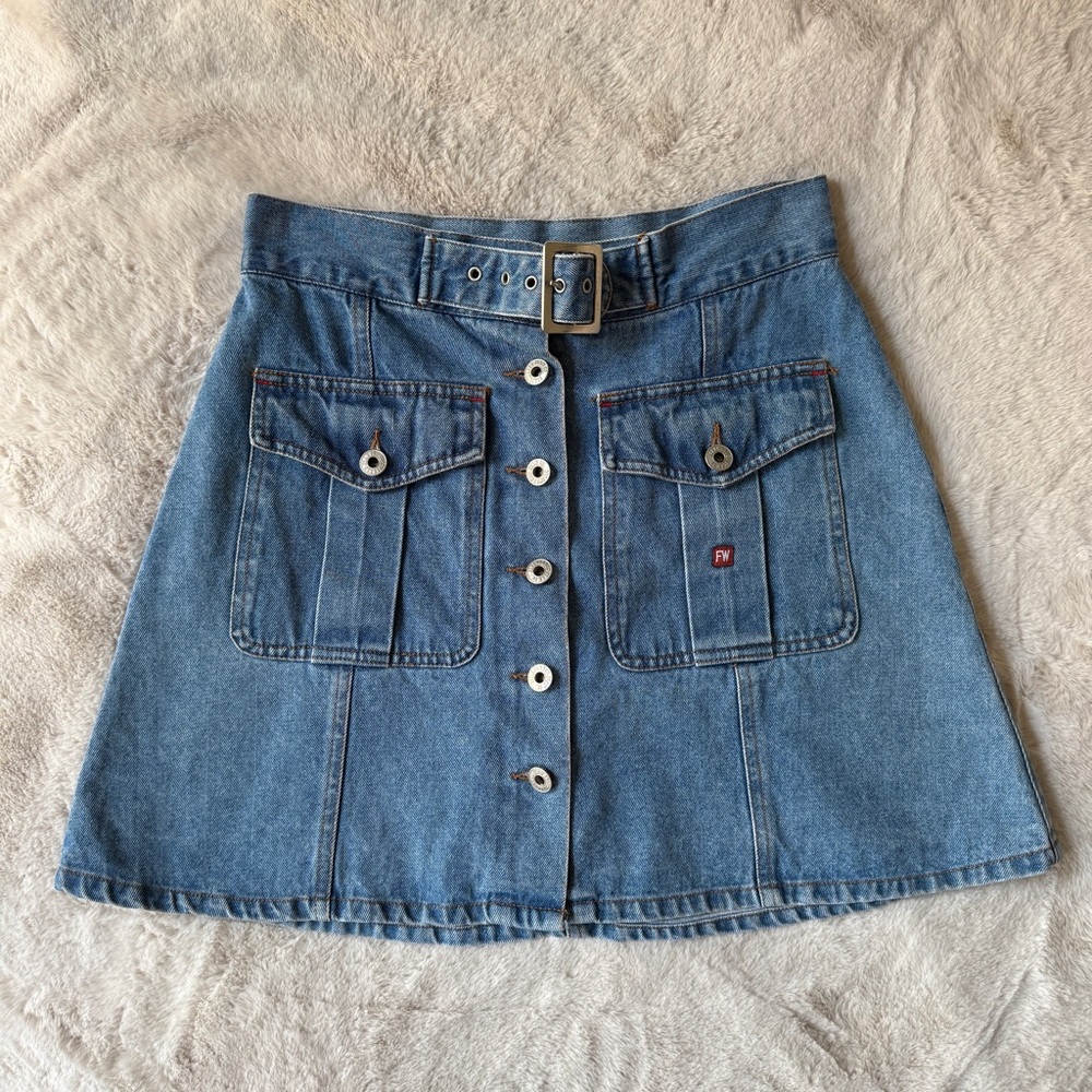 Vintage 90s Denim Skirt